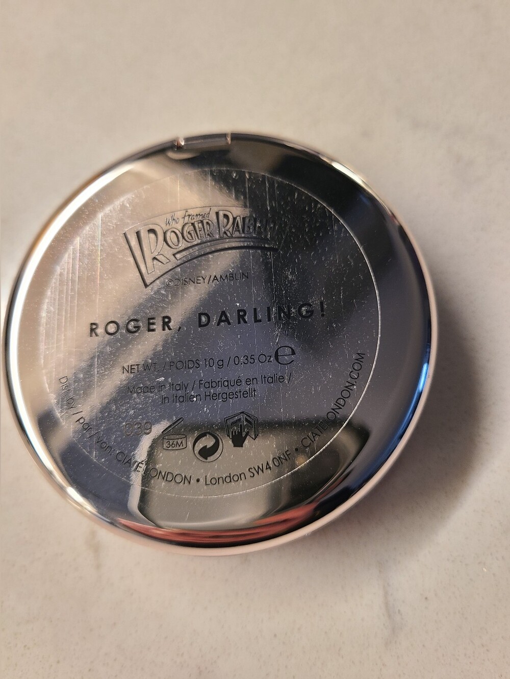 Ciate Jessica Rabbit Collection Highlighter * ROGER DARLING - Picture 4 of 4